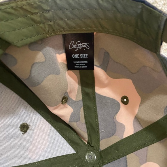 City Streets Pink Camo Baseball Style Hat Cap - Picture 5 of 8